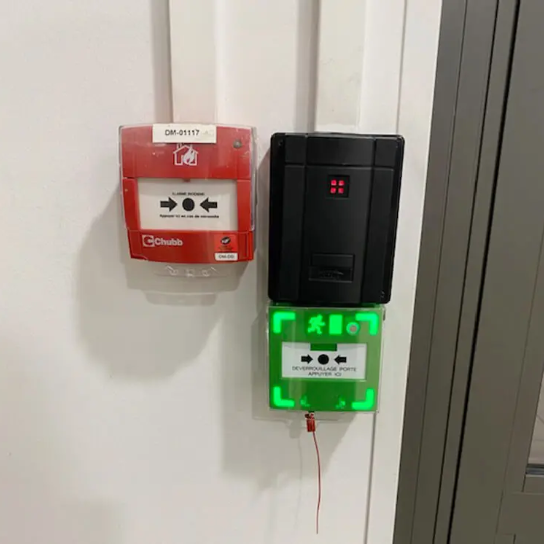 Installation lecteur badge