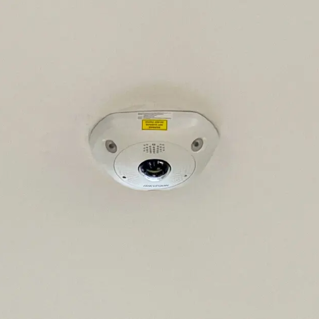 Installation caméra fish-eye