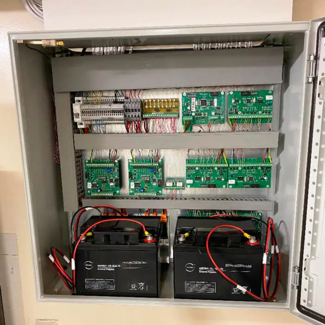 Installation centrale d'alarme