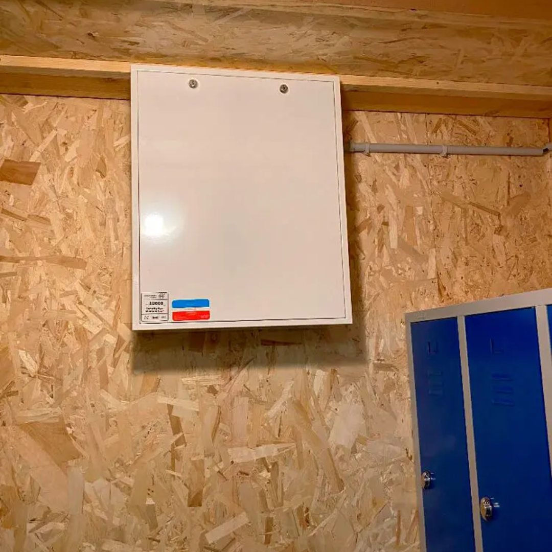 Installation centrale alarme